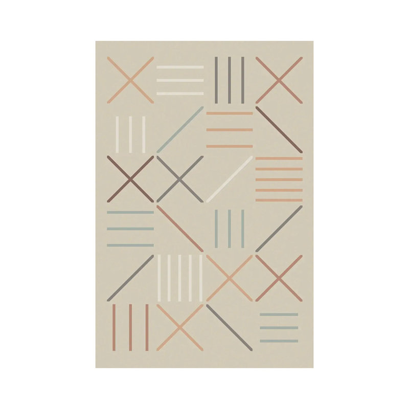 Print on Canvas, 66.04 cm H x 45.72 cm W x 1.91 cm D, Wrapped Canvas, Tan/Cream/Dingley Green