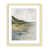 Gold Framed Print with Mat