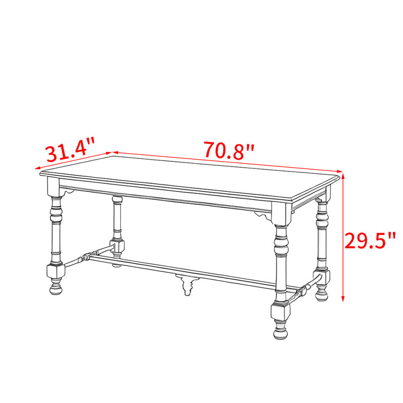 Ariton, 29.5"H x 70.8"L x 31.4"W