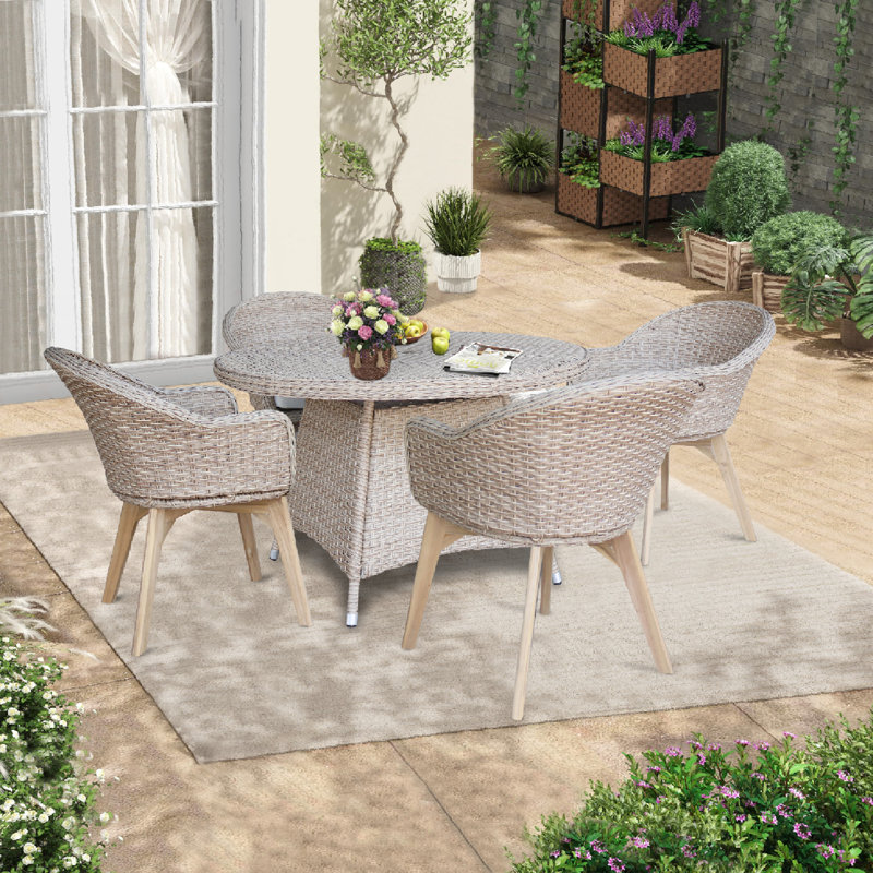 Ensemble repas pour terrasse Soundview, 4