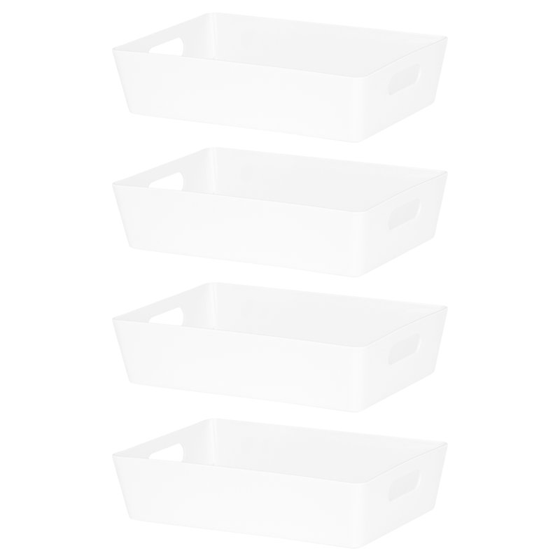 Wham Studio Basket Rectangular, White