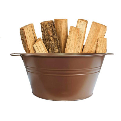 Firewood Storage Bin with Handles