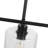 4-Light Iron Kitchen Pendant Light Adjustable Height