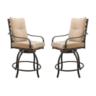 Tabourets de bar pivotants Outdoor Living