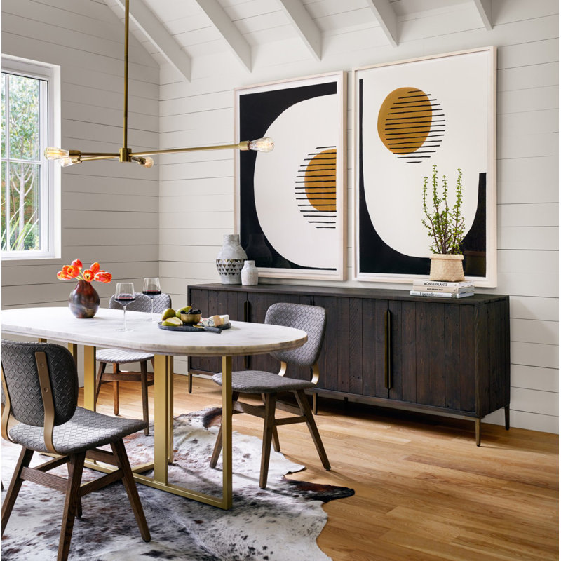Wyeth 88'' W Sideboard, Dark Carbon