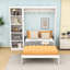 Lit escamotable en bois avec tablettes multifonctionnelles-987222056-987222059
