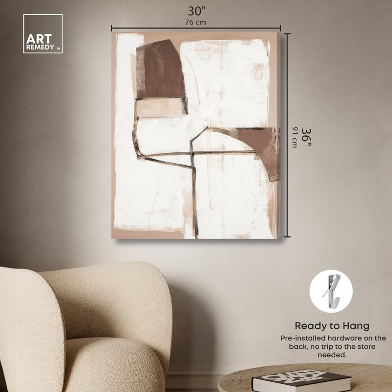 «State of Being II», reproduction d'art sur toile par Art Remedy, H 30 po x l 36 po, Toile tendue avec châssis