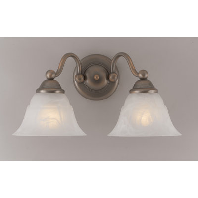 Appliquee à bras 2 lumières Comstock