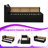 Twin Size Smart Daybed with Storage Drawers, LED Headboard & Wireless Charging-1141120475