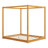 Canopy Platform Bed With Support Legs
