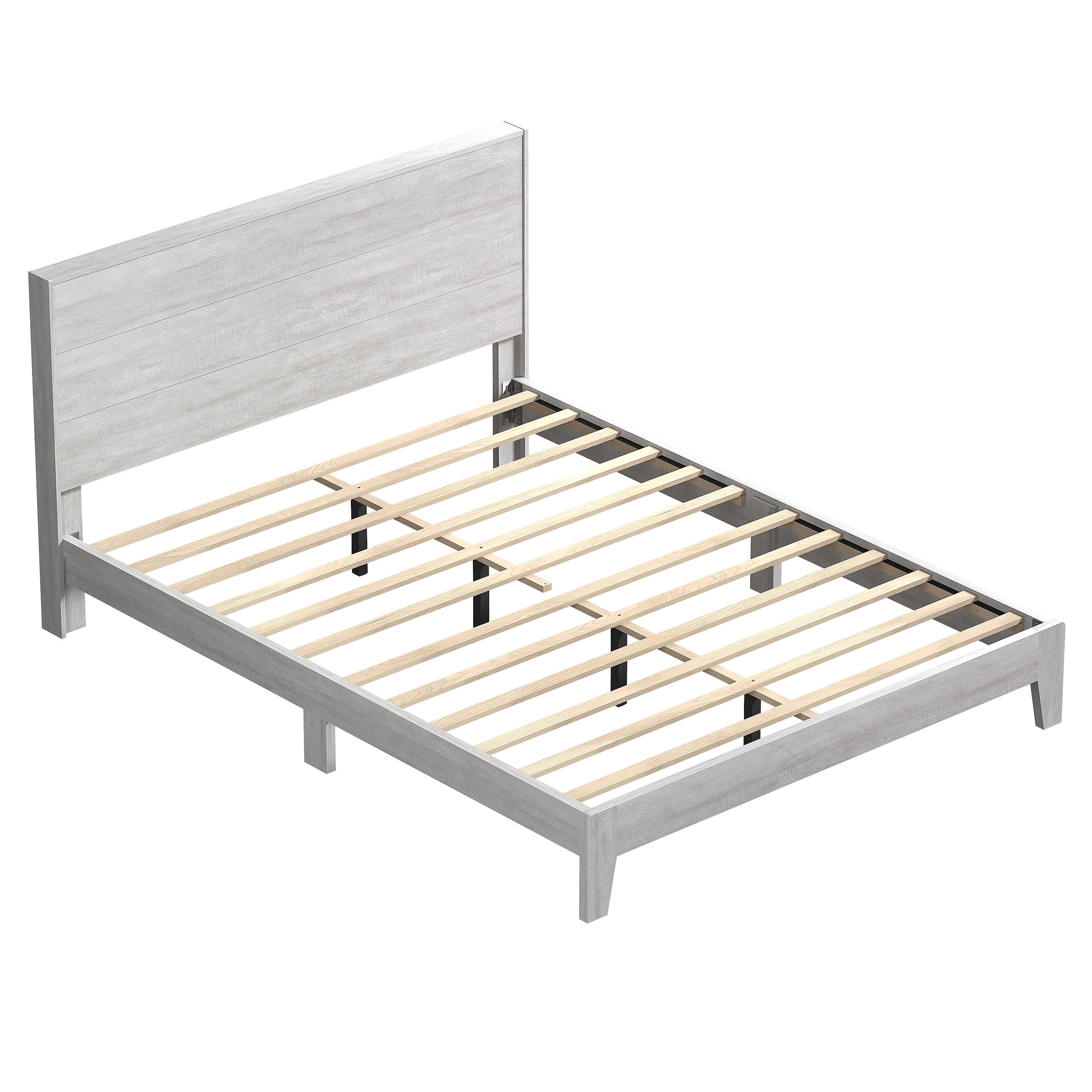 Payne Millwood Pines Levison Platform Bed With Headboard | Wayfair