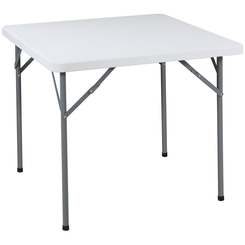 Table pliante portative 34 po, Gris anthracite