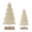 Woven Wicker Design Pine Tree (Set of 2)