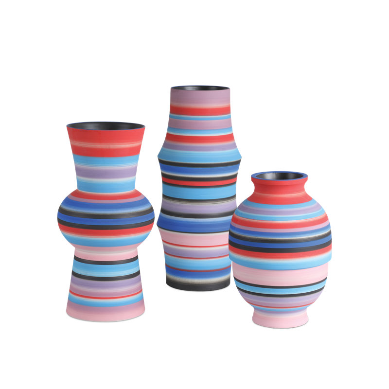 Happy 80's Handmade Porcelain Table Vase