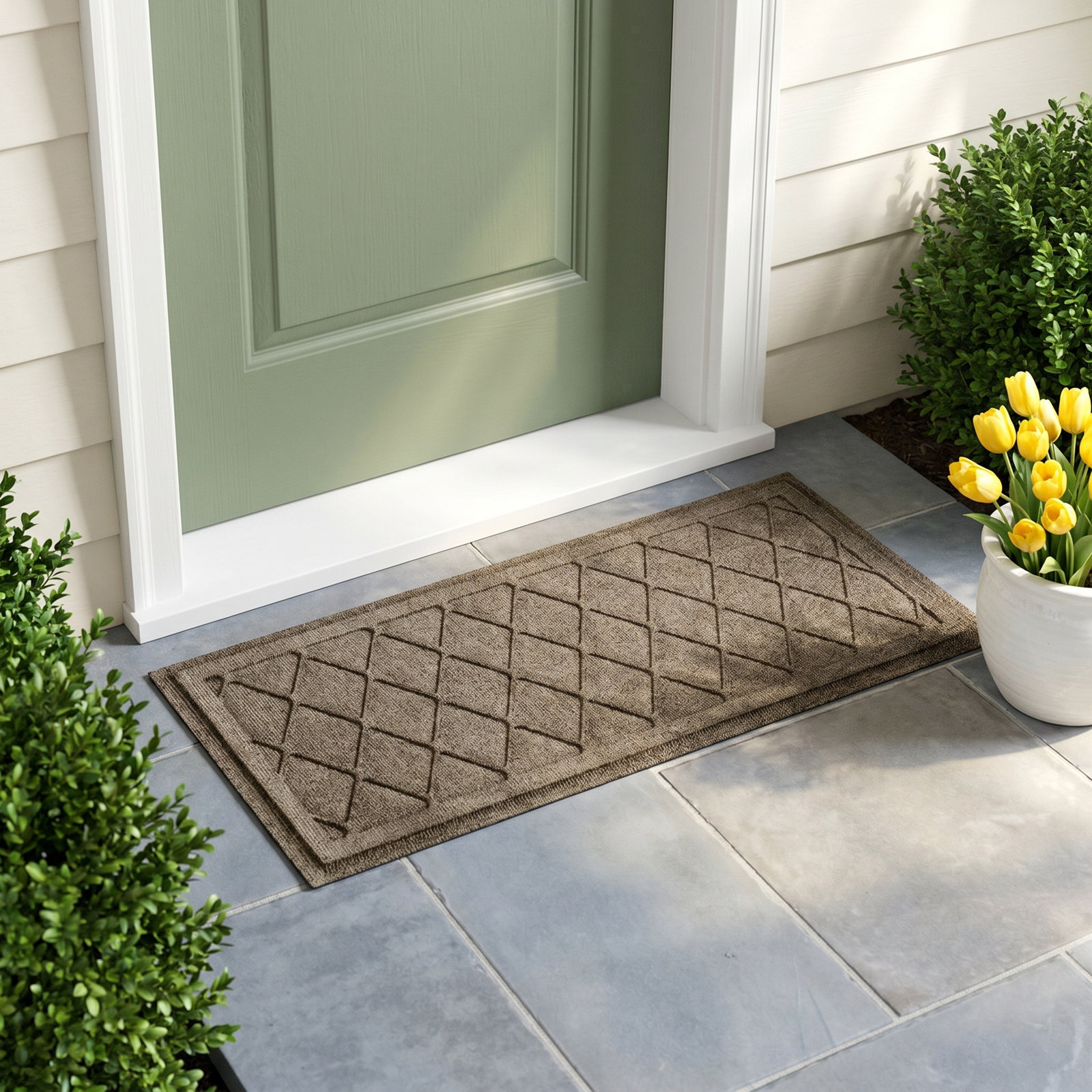 Antiono Non-Slip Boot Tray, Camel