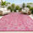 Fuchsia/Light Gray