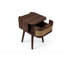 Amanni 1 Drawer Rattan Bedside