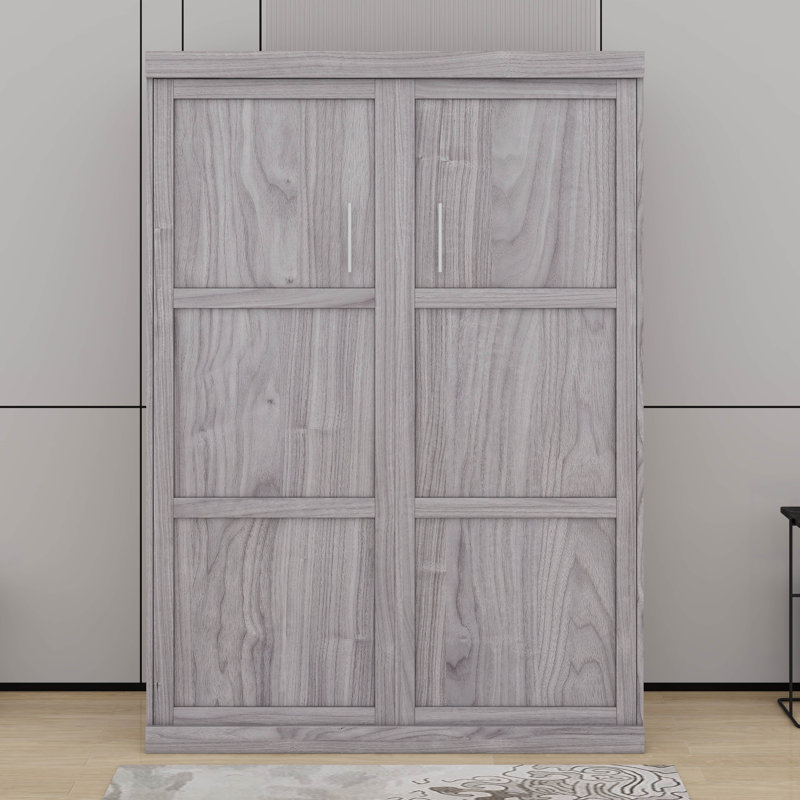 Lit escamotable double, peut être plié dans une armoire