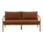 Aimee 65" Wide Outdoor Sofa, Sienna