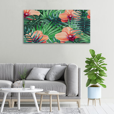 Orchid - No Frame Print on Canvas