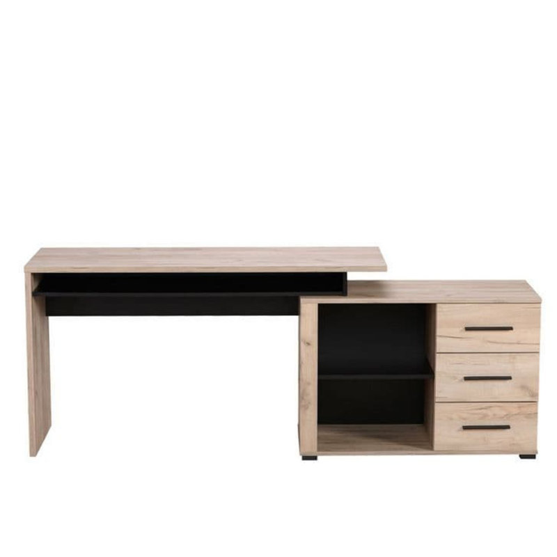 Nasrin L-Shaped Writing Desk