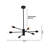 Kinman Modern 6-Light Sputnik Chandelier-61227346