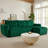 L-Shaped Convertible Sectional Sofa-475330483