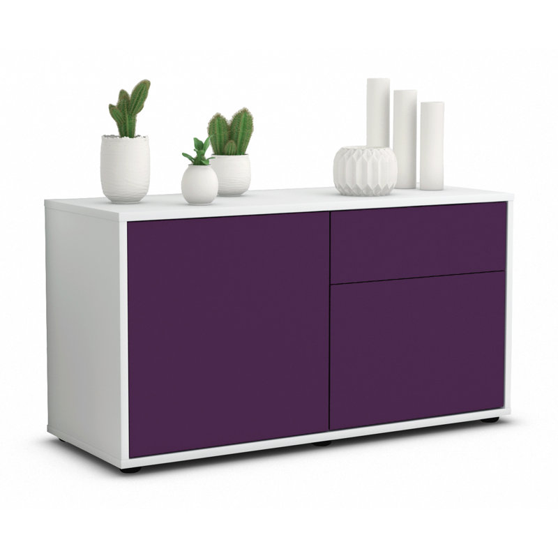 Montrose Sideboard, White/Purple