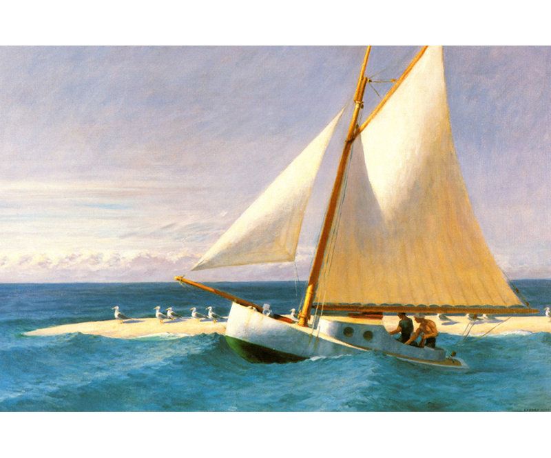 The Martha McKeen of Wellfleet, 12" H x 18" W