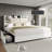 Billericay Upholstered Bed Frame With 4 Storage Drawers, Wooden Bed Frame With 47.2" Bookcase Headboard, Platform Bed With Charging Station/no Box Spring Needed,King-102834368