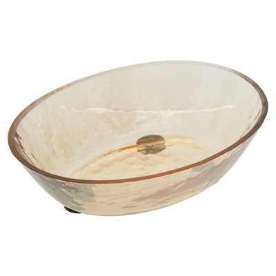 Deakins Glass Soap Dish Bathroom Tray Tumbler