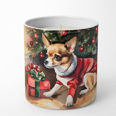 Tumbler Candle with Ceramic Holder