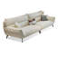 Coussin modulaire 110,24 "blanc 100% polyester-129489663