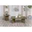 Table basse rectangulaire en bois