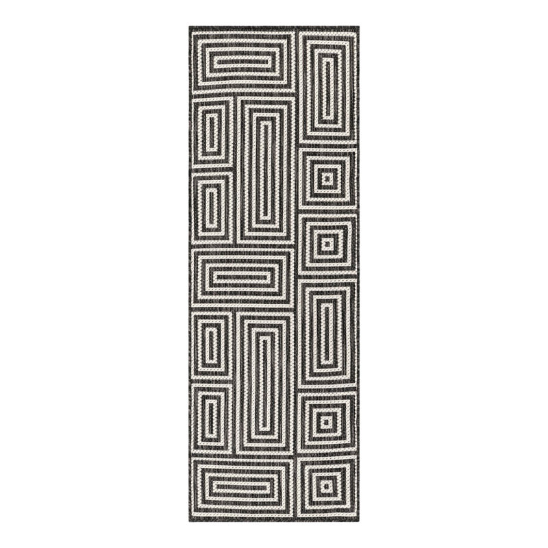 Tapis Forte Hower, Tapis de couloir 2 pi x 6 pi 1 po