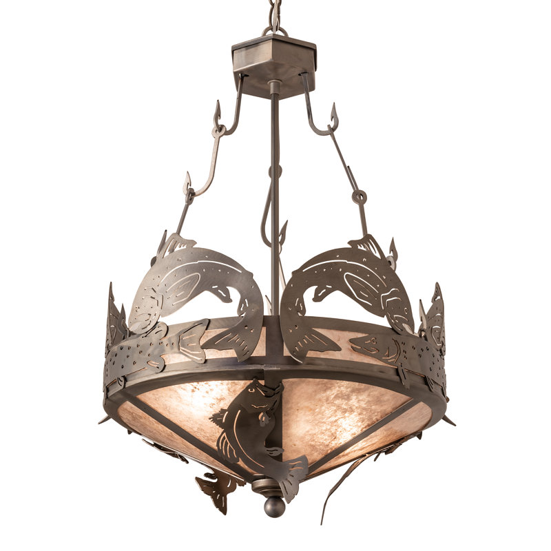 Rustic Lodge 2 - Light Chandelier