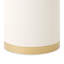 Gineverra End Table - Ivory Gold