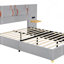 Queen Upholstered Platform Bed-1639777057