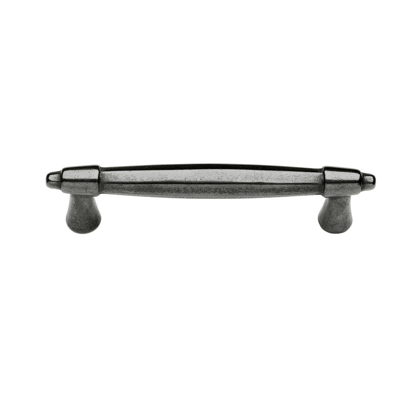 Zeppelin Bronze 4 Center to Center Bar Pull, White Bronze Dark
