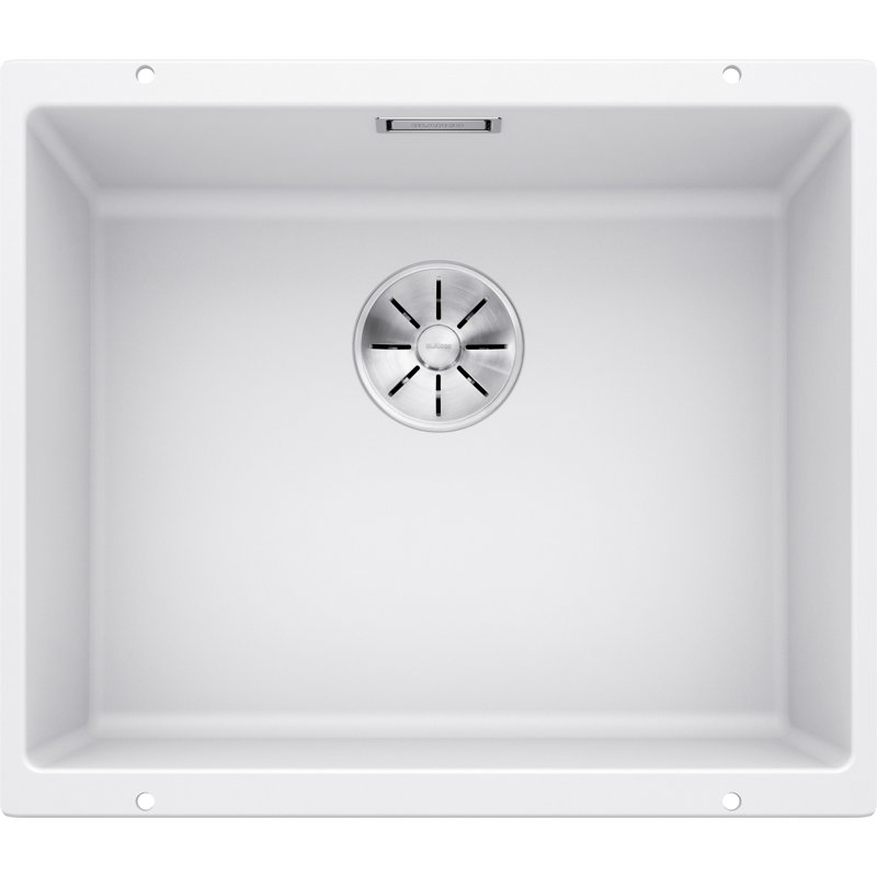 Subline Undermount Kitchen Sink, White