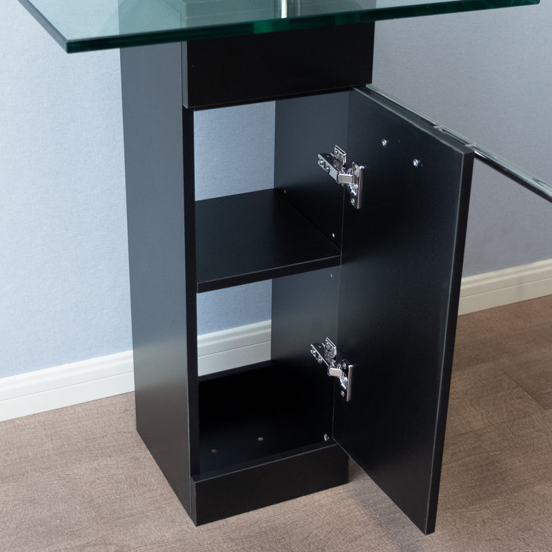 Ensemble de meuble-lavabo simple 23,1 po Hadalyn, Noir