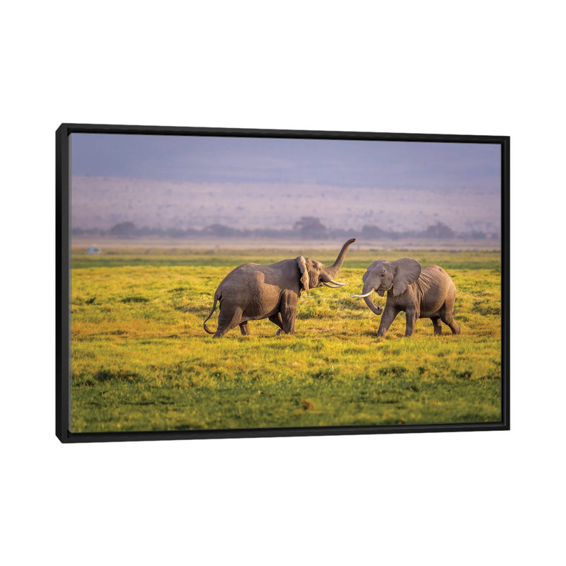 I'll Teach You 1 Piece Floater Frame Wall Art on Canvas, 101.6 cm H x 66.04 cm W, Black Floater Framed