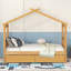 Cadre de lit, lit en bois avec tiroirs de rangement-625420611
