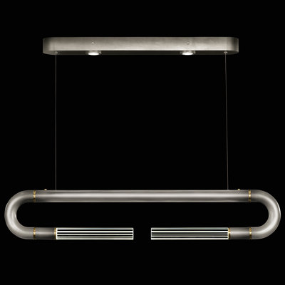 Luminaire suspendu linéaire avec peau Antonia