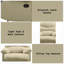  Méridienne inclinable 35 po à assise simple en microfibre beige pour le salon-1972276592