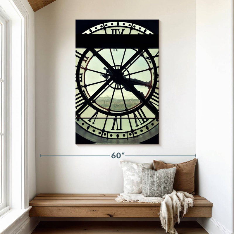 Kerner Musee D'Orsay Clock, 48" H x 32" W