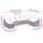 vidaXL Sofa Set with Cushion 8 pcs Grey Poly Rattan-855426361