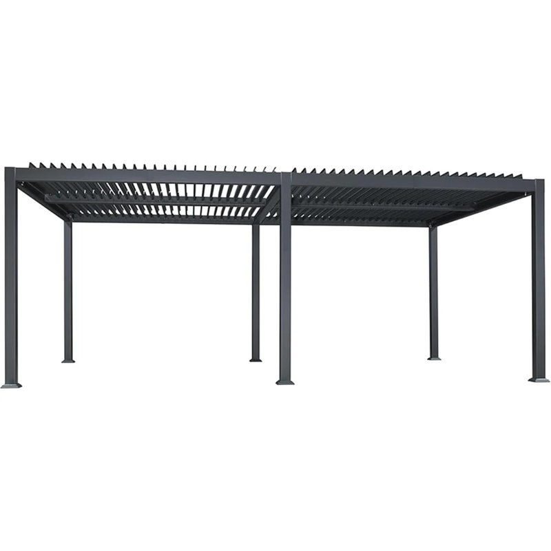 30 Ft. W X 13 Ft. D Aluminum Louvered Pergola