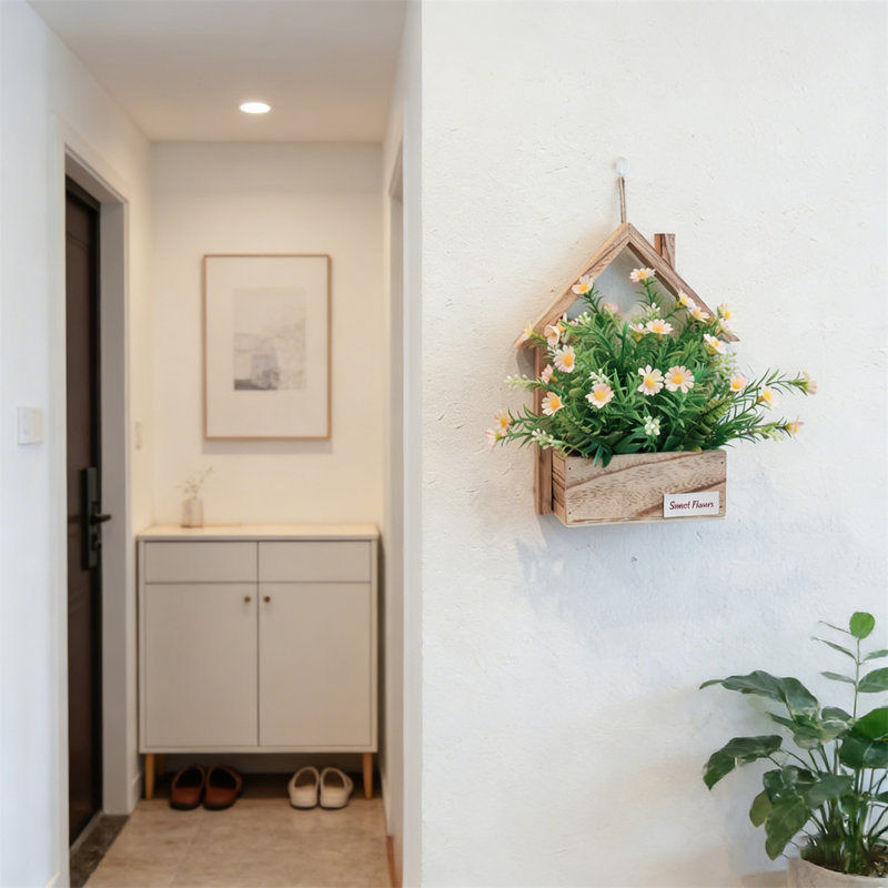 Wall-Mounted Artificial Flower