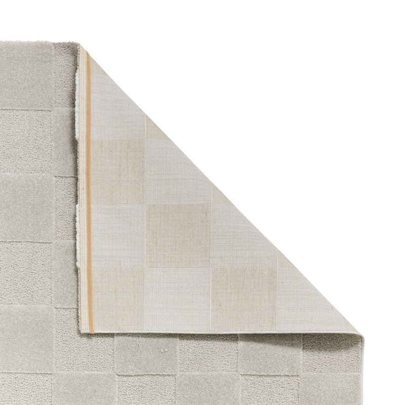 Elio Arvillia Machine Woven Silver Area Rug, Rectangle 160 x 230cm